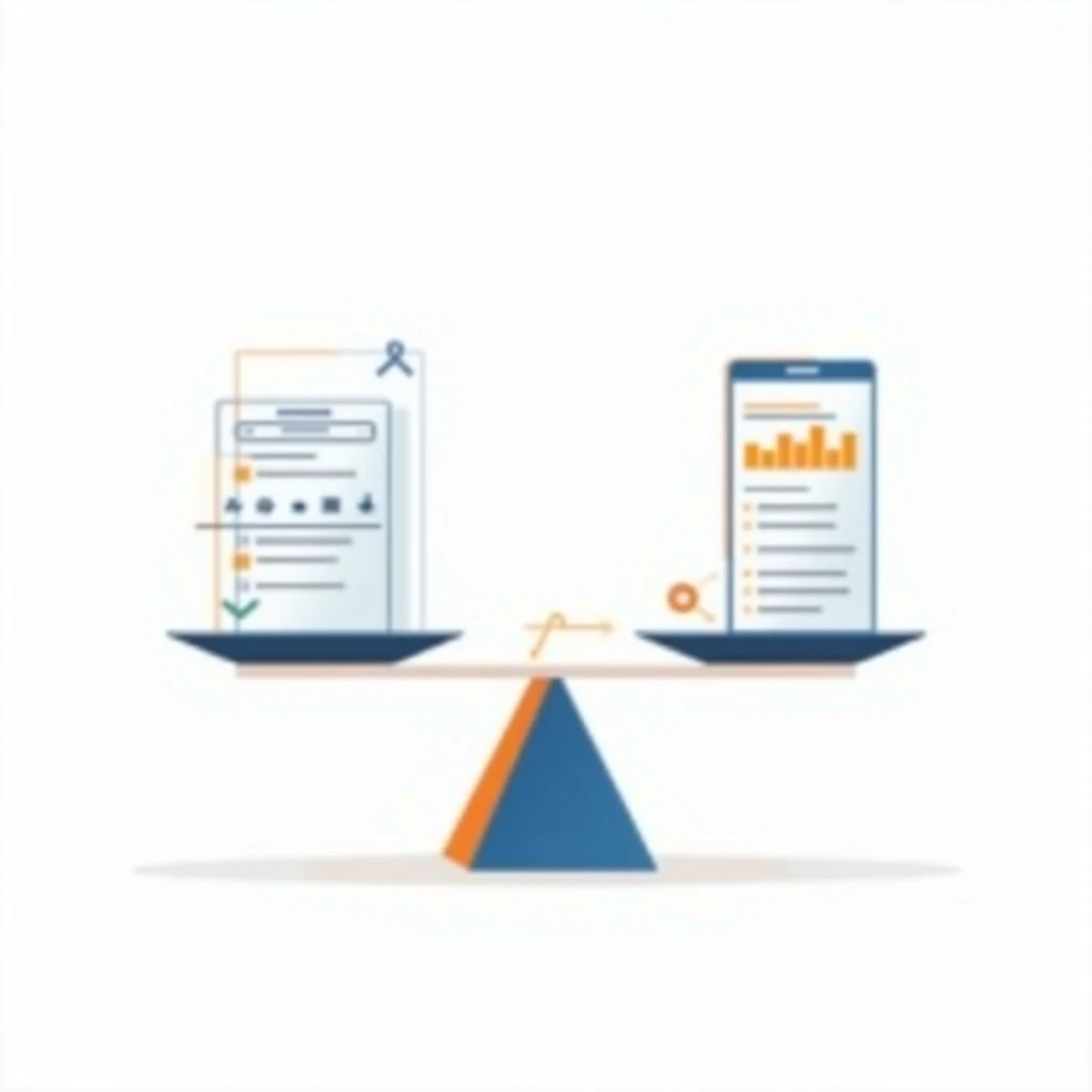 Weighing budgeting app features