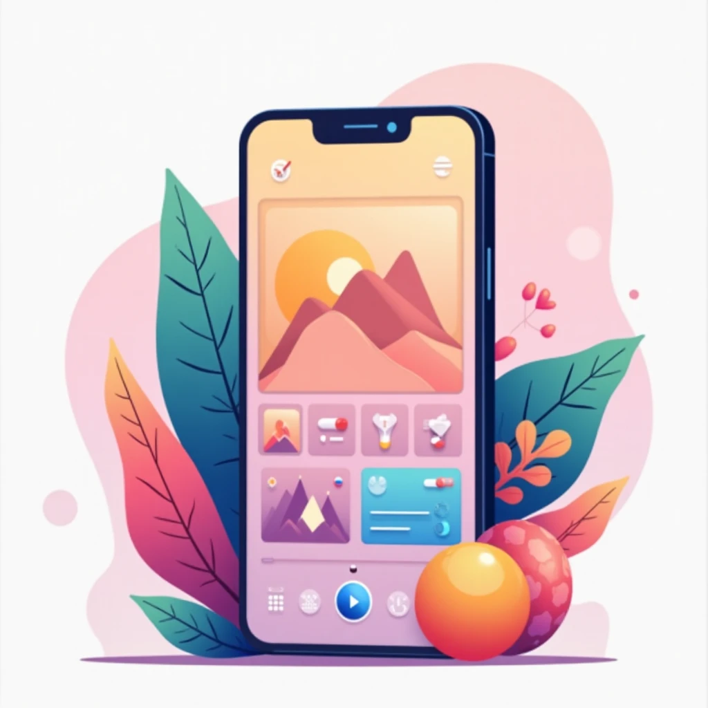 AI photo editor interface