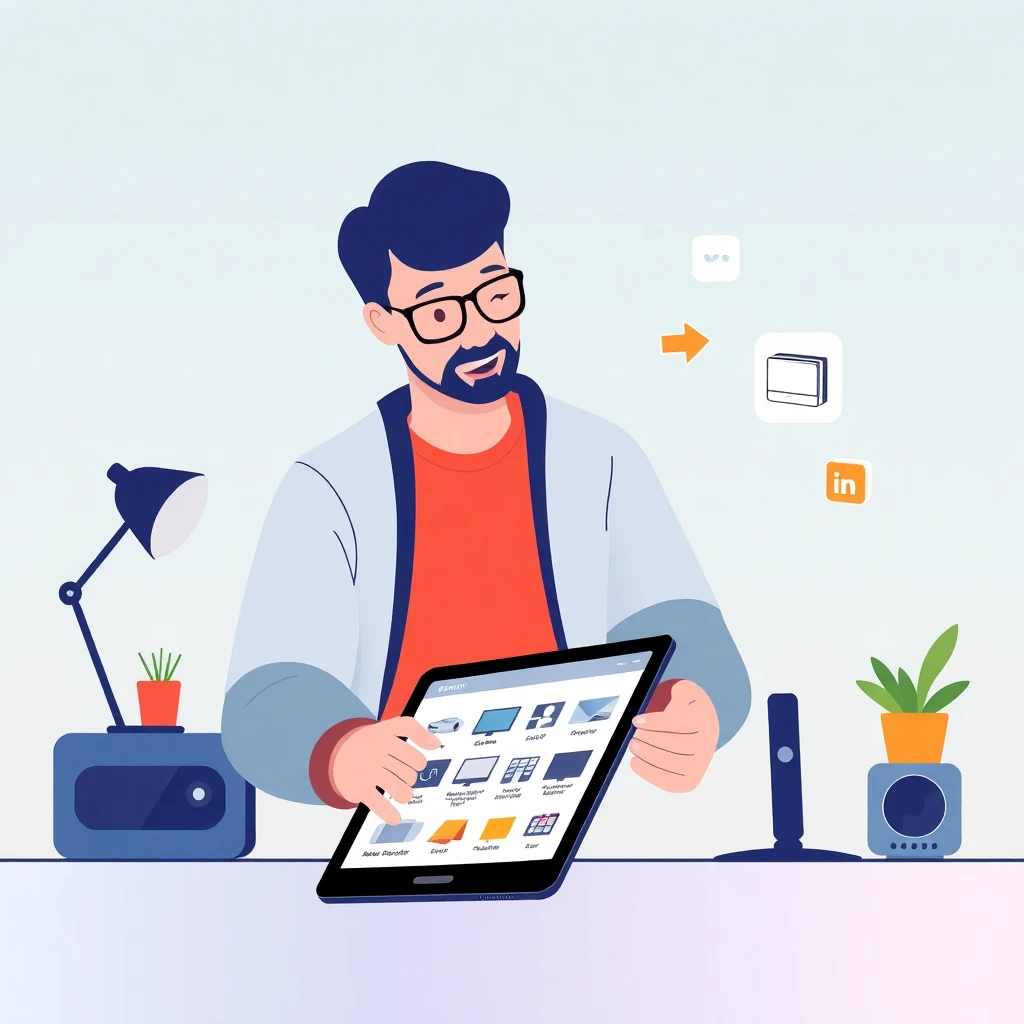 Electronics shopping app